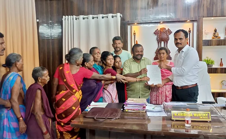 Change Our Village Name Sani Palem Villagers Request