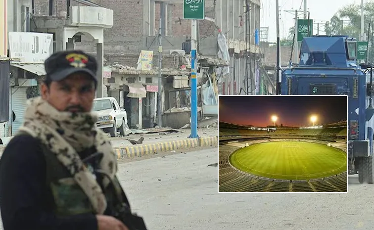 several injured in blast during cricket match at stadium in Pakistan