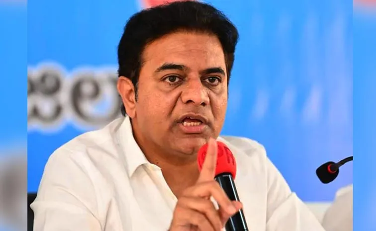 KTR Criticize CM Revanth Reddy Over Kaleshwaram Lift Irrigation Project