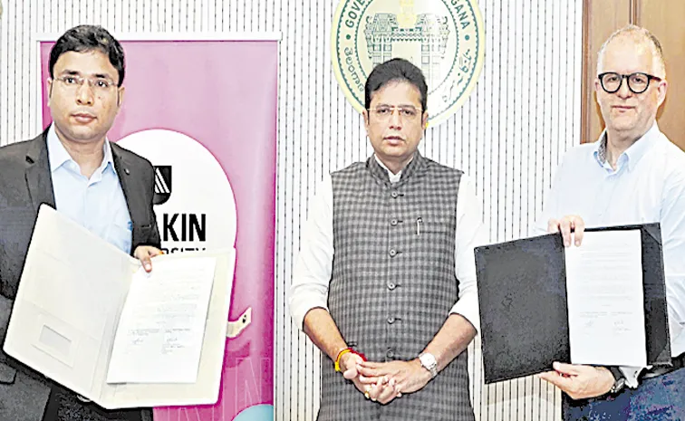Telangana partners with Australia Deakin University for AI Innovation Hub
