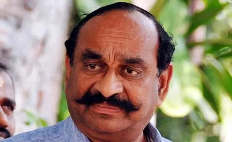 Former Minister Ramreddy Damodar Reddy (73) passes away