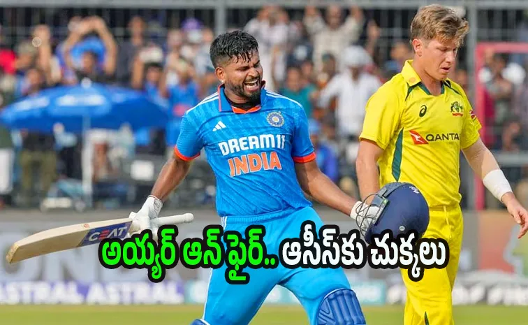 Shreyas Iyer Scores 110 From 83 Balls Against Australia A In 1st Unofficial ODI