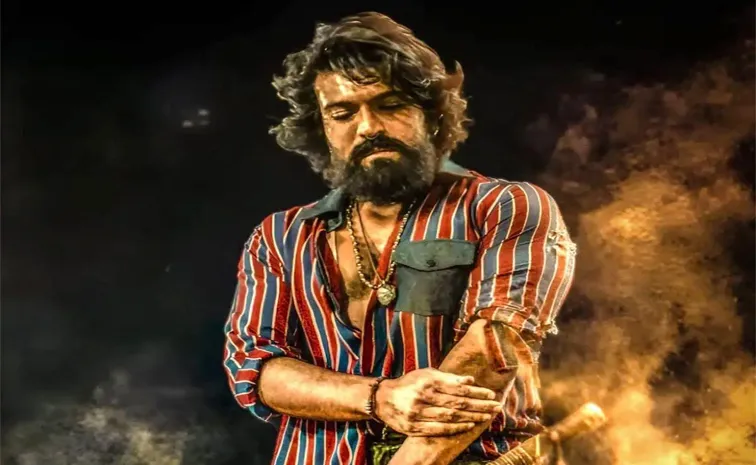 Ram Charan daring mountain dance for Peddi song goes viral