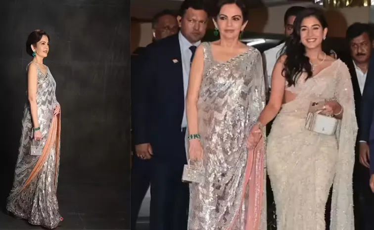 manish malhotra diwali party nita ambani and bahu radhika merchan stealsthe show