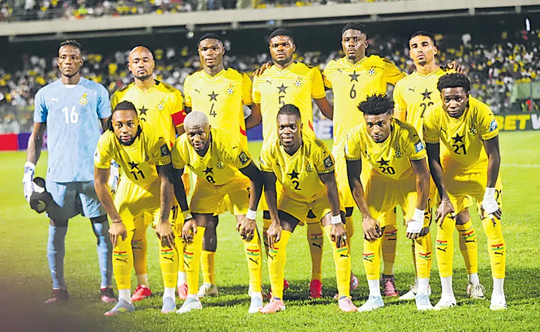 Ghana team qualifies for World Cup football tournament
