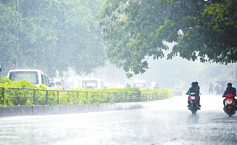 Heavy rains in the state for four days