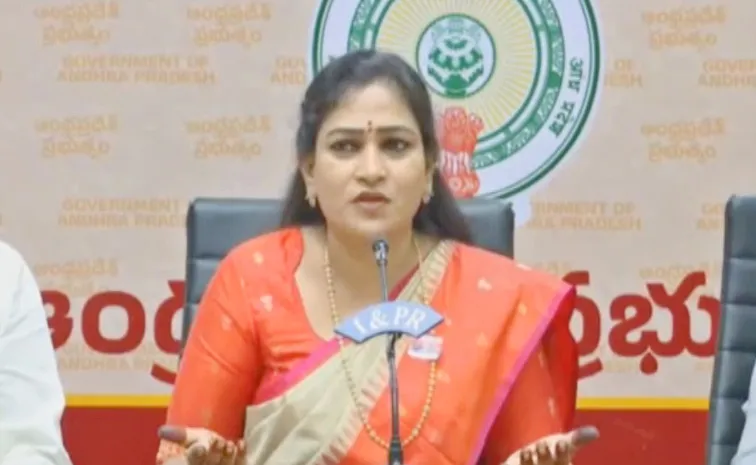 Home Minister Vangalapudi Anitha serious on media  Sign in