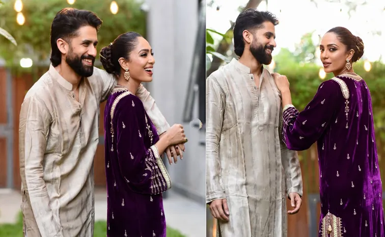 Naga Chaitanya-Sobhita Celebrates Diwali First Time After Marriage