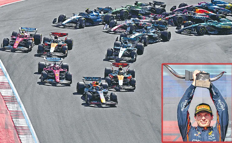 Max Verstappen wins the United States Grand Prix