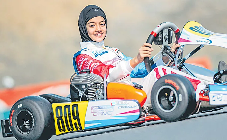 10 Year Old Indian Girl Atiqa Mir Gets F1 Boost