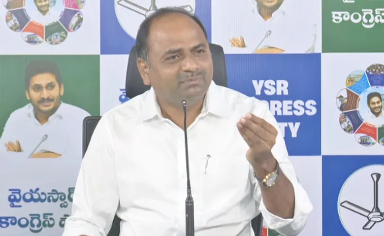 Ysrcp Mla Tatiparthi Chandrasekhar Fires On Chandrababu