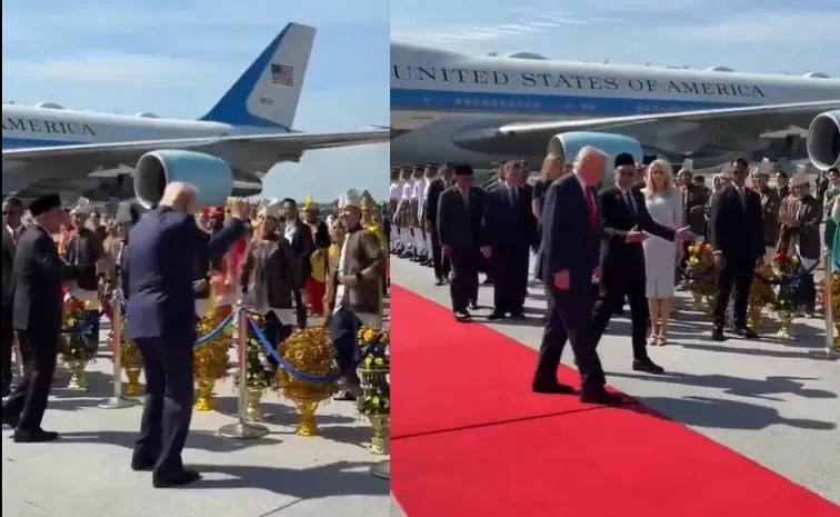 Donald Trump Dance Viral Video At Malaysia