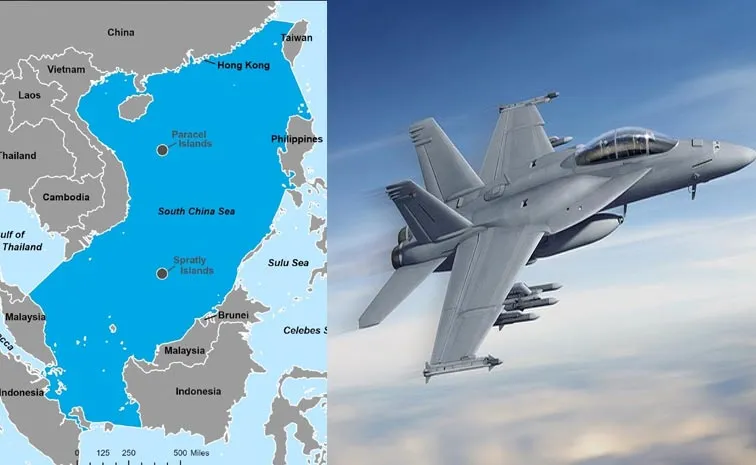 US Navy helicopter And jet crashes into South China Sea