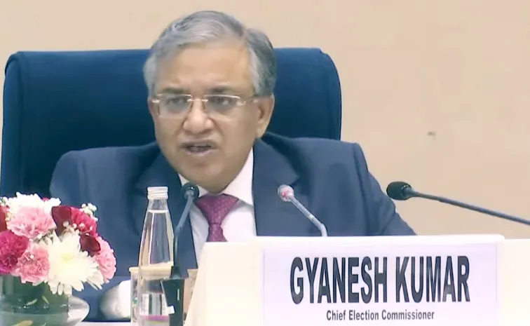 Gyanesh Kumar Announces Second Phase of SIR Across 12 States