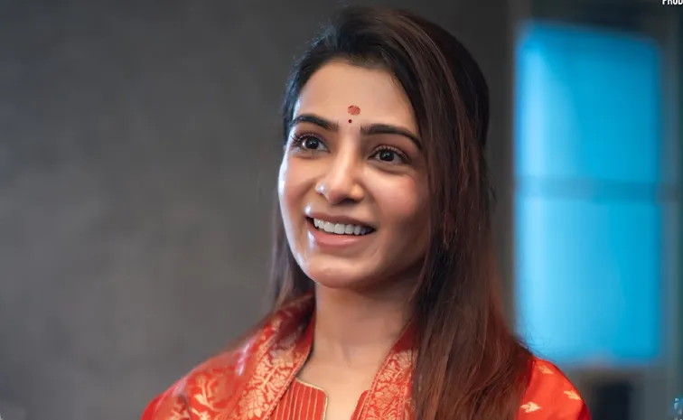 Tollywood Actress Samantha Ruth Prabhu Latest Movie Pooja Ceremony