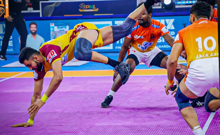 Bharat Hooda super Riad in Qualifair 2 in Pkl 20253