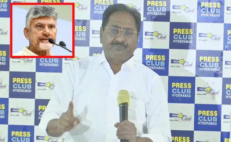 Ponnavolu Sudhakar Reddy SLAMS Chandrababu Govt Over False Propaganda