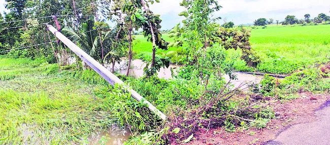 ● విద్యుత్ శాఖకు రూ.11.93 లక్షల నష్టం