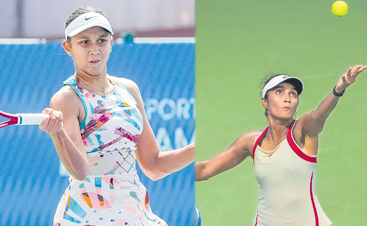 Rashmika and Sahaja off to a good start at Chennai Open