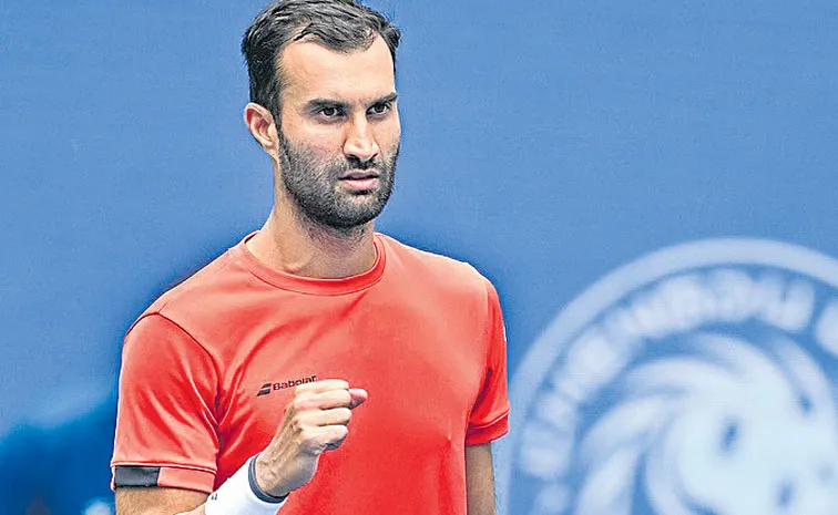Yuki Bhambri makes a good start at the Paris Open ATP Masters 1000 Series tournament