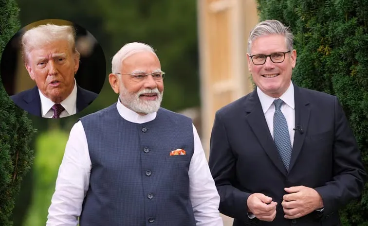 UK PM India Third Economy Praise Counter To Trump Dead Economy