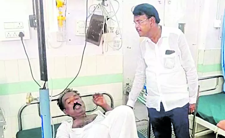 TDP leaders attacked YSRCP leaders