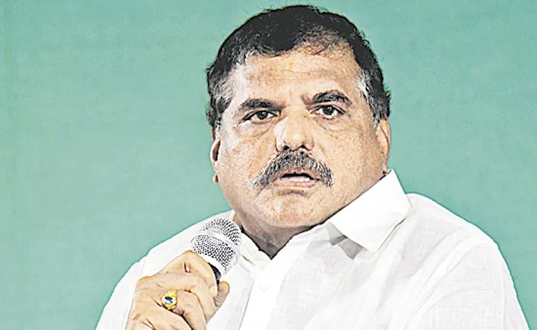 Botsa Satyanarayana Comments on Chandrababu Sand Policy