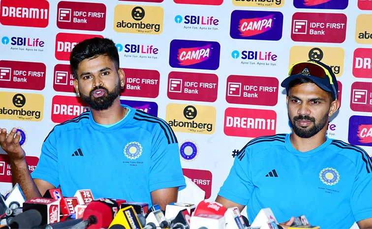 Duleep Trophy 2024 Anantapur Shreyas Iyer Ruturaj Gaikwad Felt Happy To Play