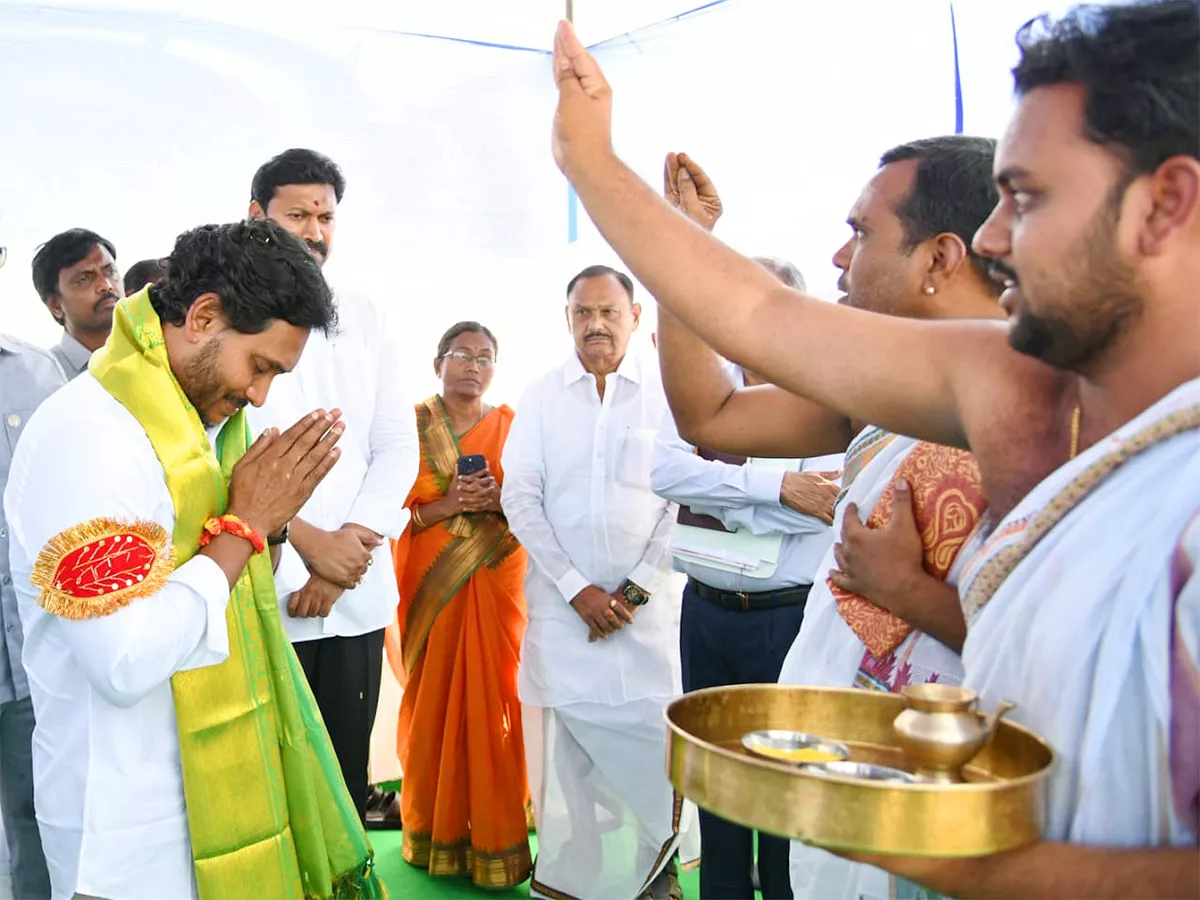 CM Jagan invoke divine blessings ahead nomination