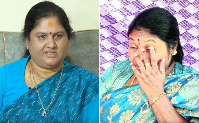 Former YSRCP MLA Giddi Ishwari, former MP Kothapally Geetha resigned - Sakshi