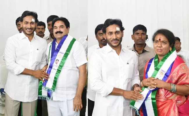 Memantha Siddham: Key Leaders Join YSRCP In CM Jagan Presence - Sakshi