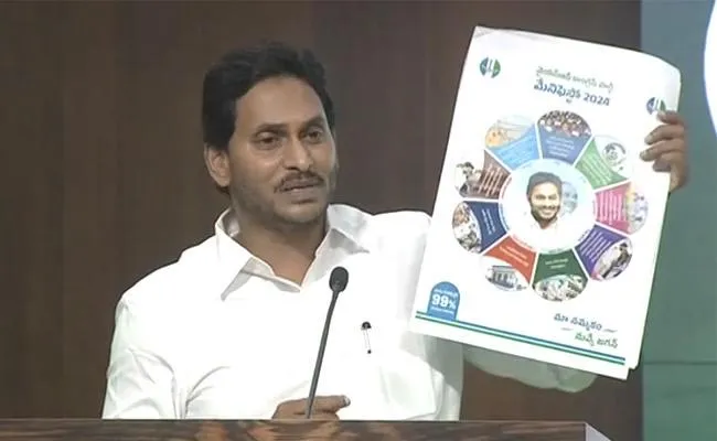 AP Elections: CM YS Jagan Release YSRCP Manifesto 2024 Full Details