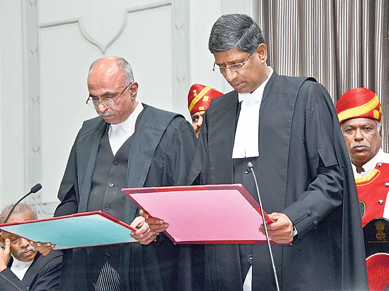 High Court judges sworn in - Sakshi