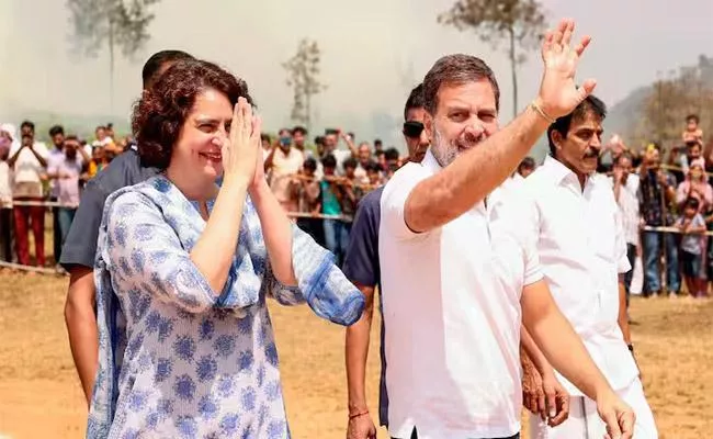 Rahul and Priyanka Gandhi Vadra can File Nomination in Amethi and Rae Bareli - Sakshi