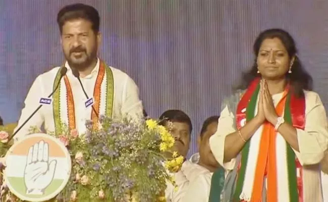 Cm Revanth Reddy Comments At Warangal Janajatara Meeting