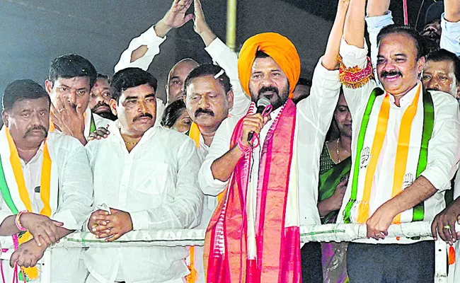 CM Revanth Reddy fire in Rajendra nagar road show