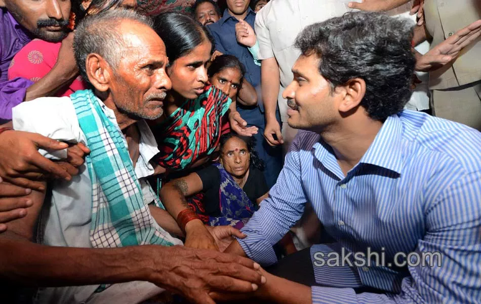 YS Jagan  tour in visakha district - Sakshi