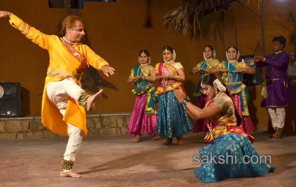 Kuchipudi dancer