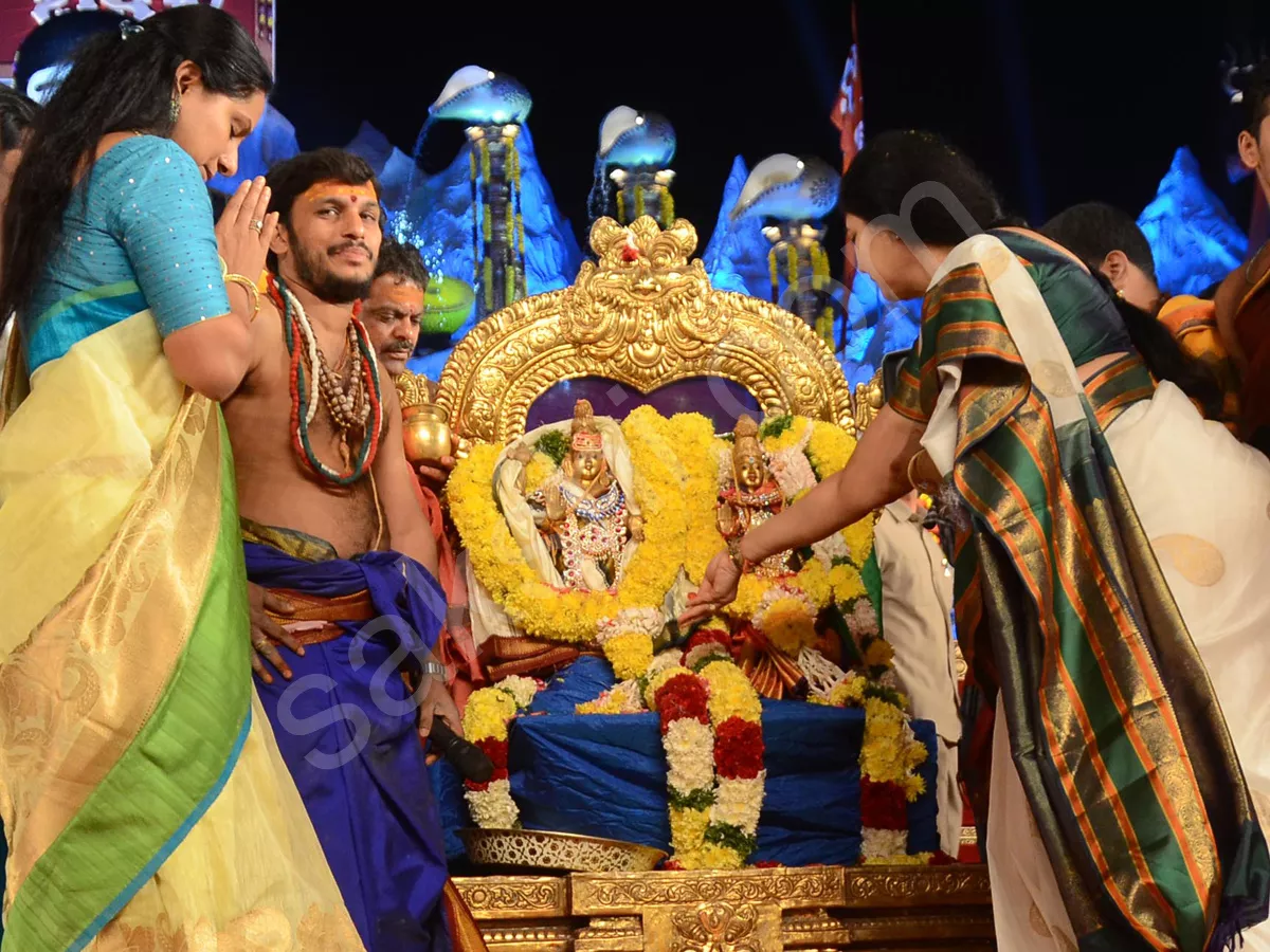 Koti Deepothsavam 14th day - Sakshi