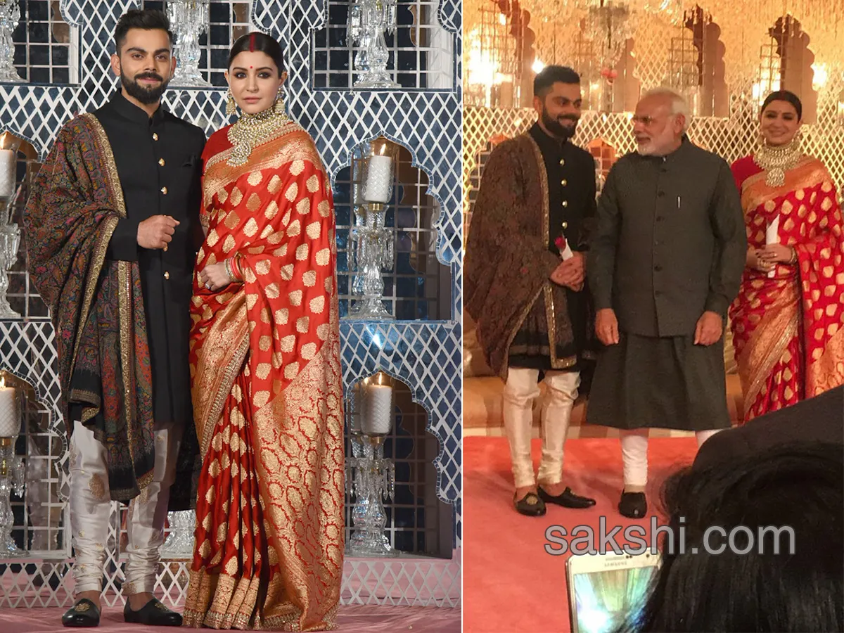 Virat Kohli and Anushka Sharma's Delhi Reception - Sakshi