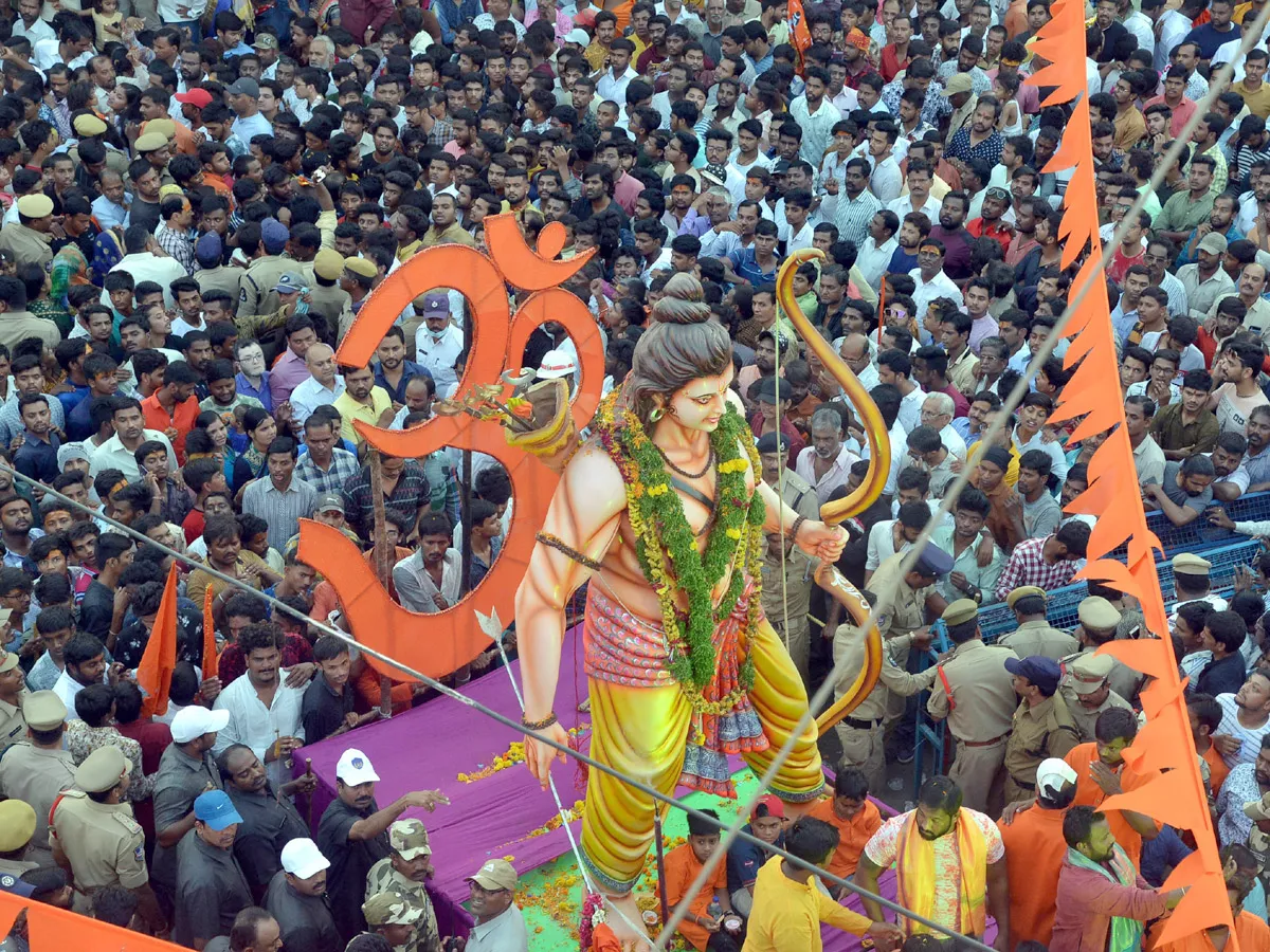 Sri Rama Navami shobha yatra at hyderabad Photo Gallery - Sakshi