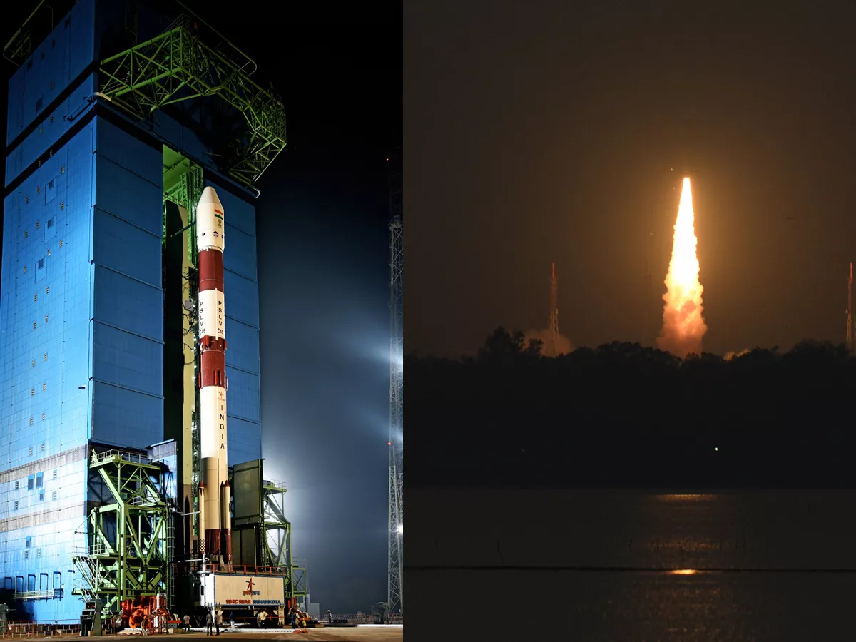 ISRO successfully launches PSLV C46 Photo Gallery - Sakshi