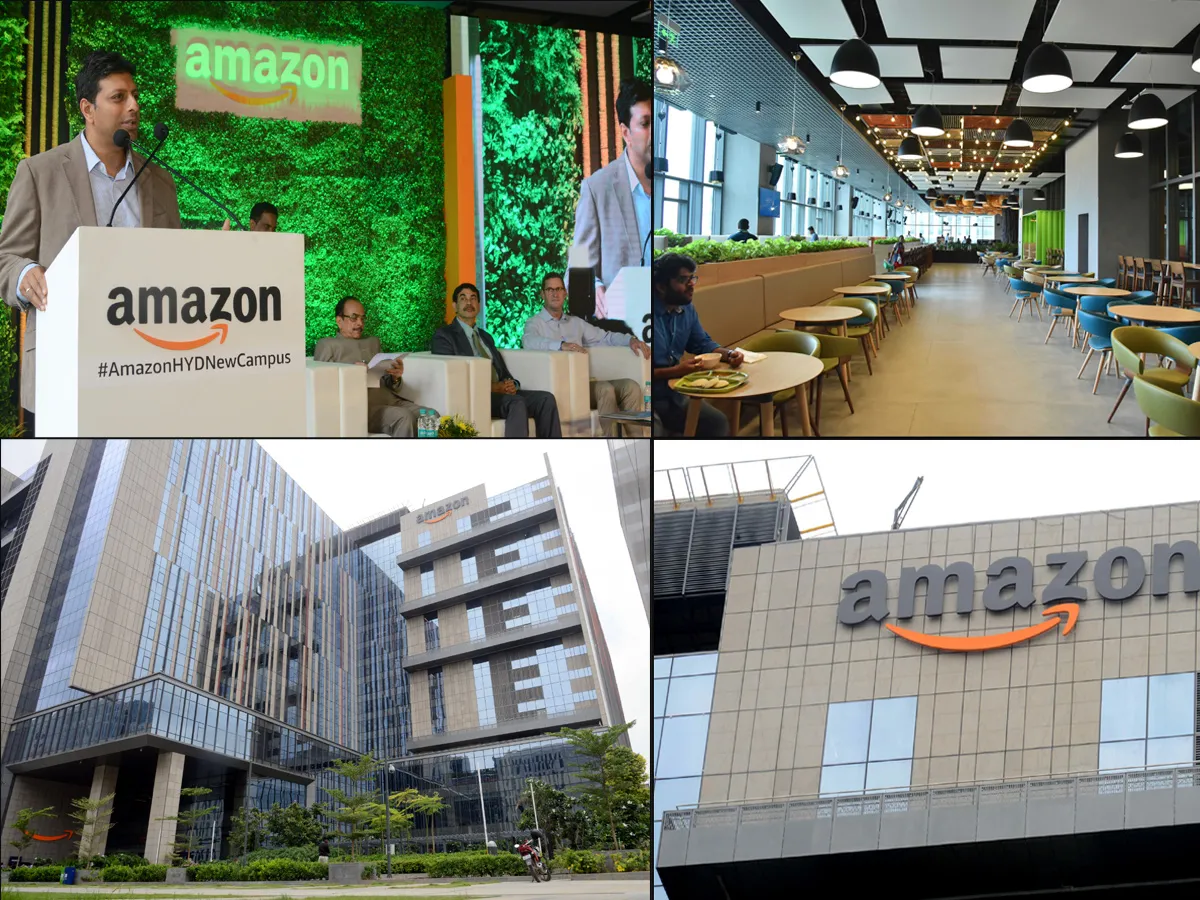 Amazon opens its largest campus in the world in Hyderabad - Sakshi