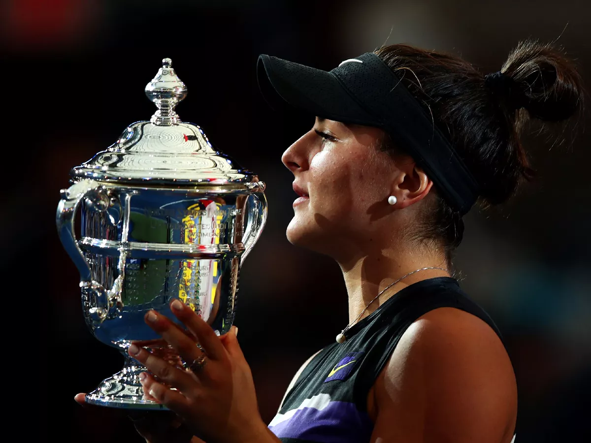 Bianca Andreescu Celebrates in US Open Win Photo Gallery - Sakshi