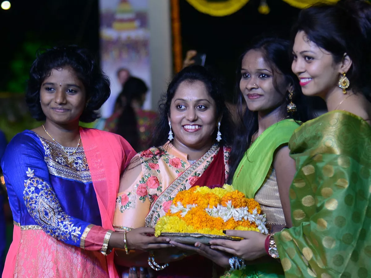 Bathukamma Celebration at Ravindra Bharathi - Sakshi