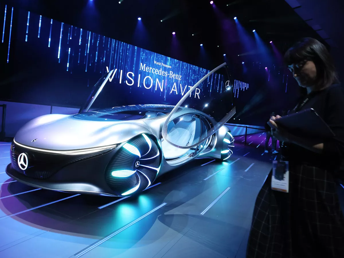 Benz Vision AVTR Concept Car Launches Photo Gallery - Sakshi