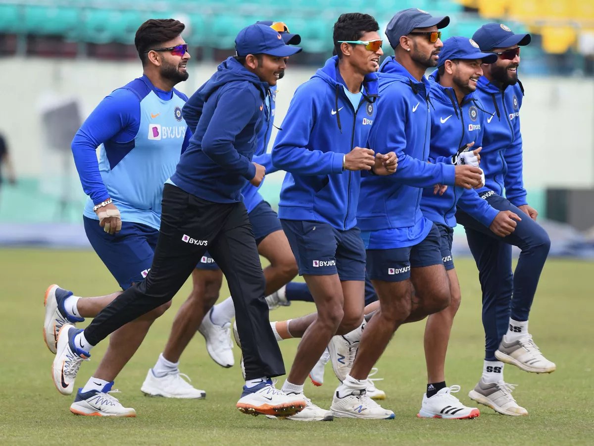 India South Africa one day match net Practice Photo Gallery - Sakshi