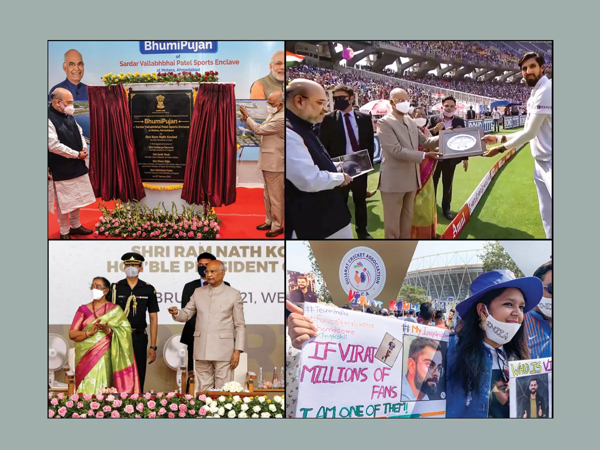 world biggest Motera Cricket Stadium to be called Narendra Modi Stadium Photo Gallery - Sakshi