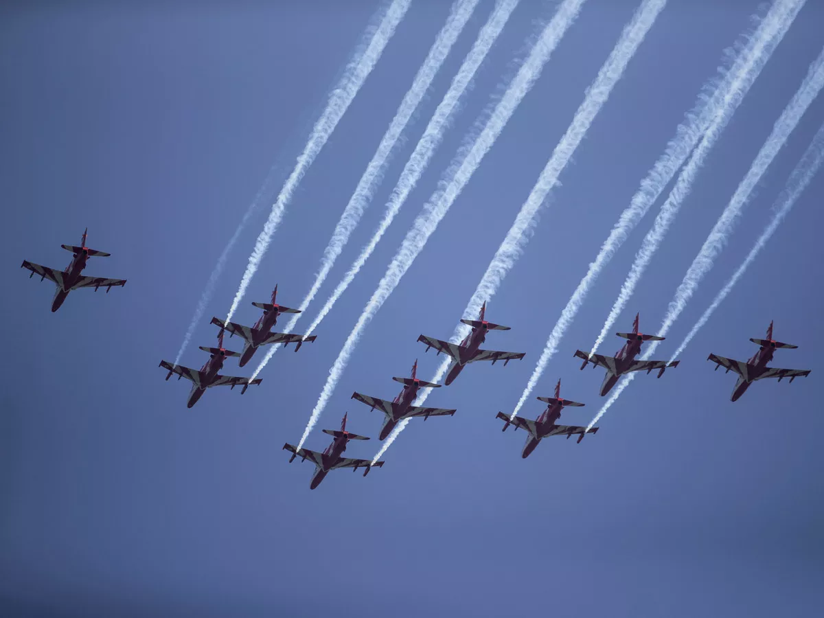 Indian Air Force to conduct air show at Dal Lake in Srinagar Photo Gallery - Sakshi