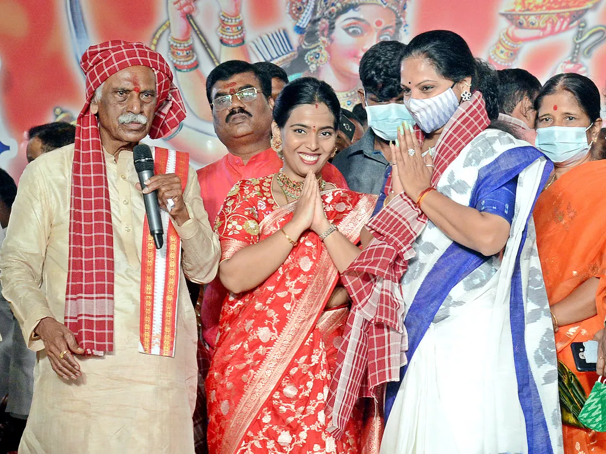 Bandaru Dattatreya Dussehra Alai Balai Celebrations - Sakshi